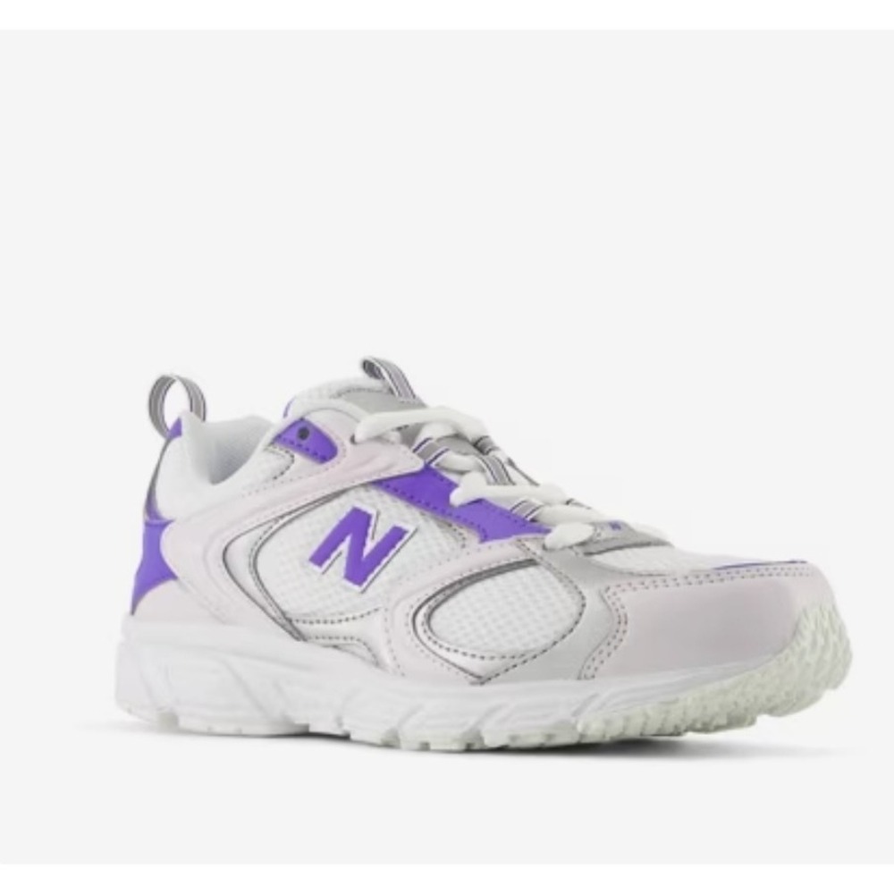 New Balance Wms 408 Athletic Running Training Shoes White/Violet Sz 9.5 NEW! $89